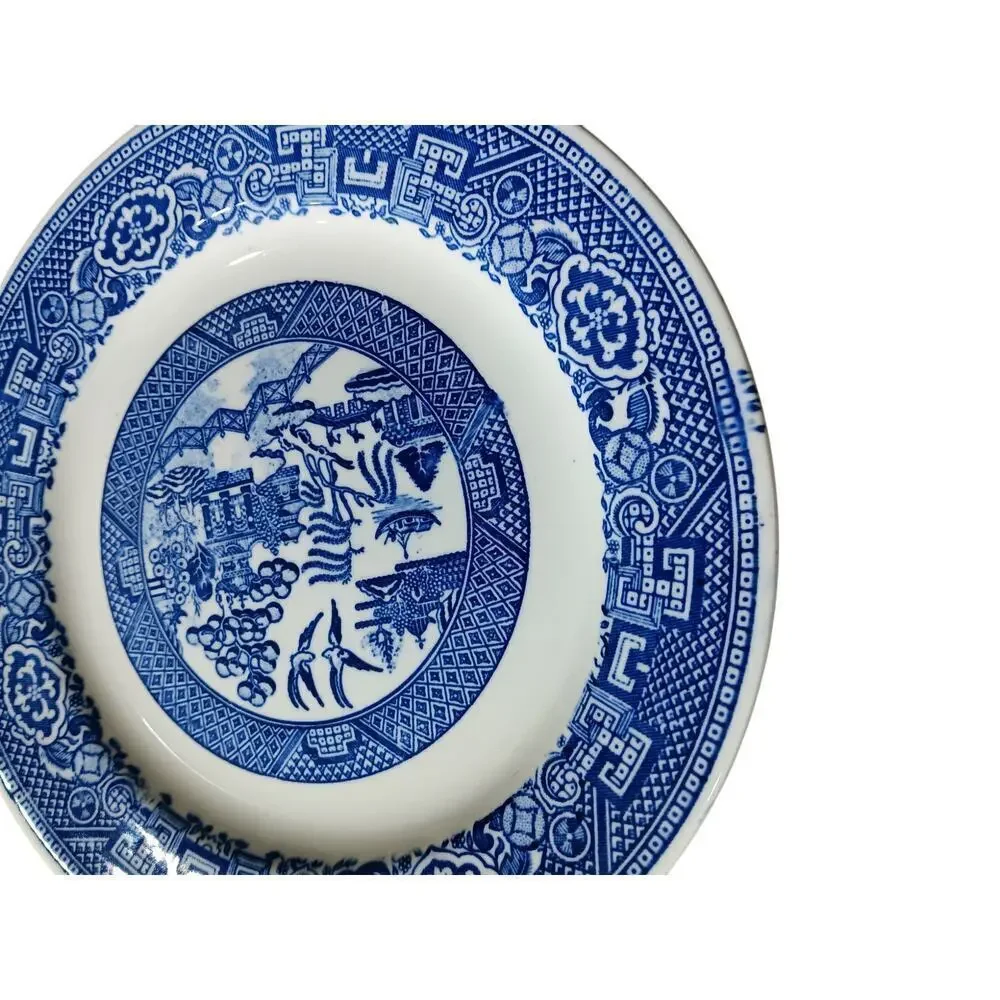 Homer Laughlin Blue Willow Ware Set of 12